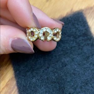Gold Coach logo ring